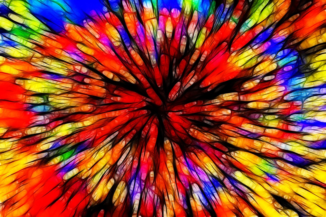 color batik explosion free photo