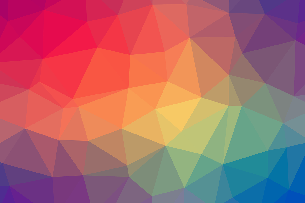 color triangle geometric free photo