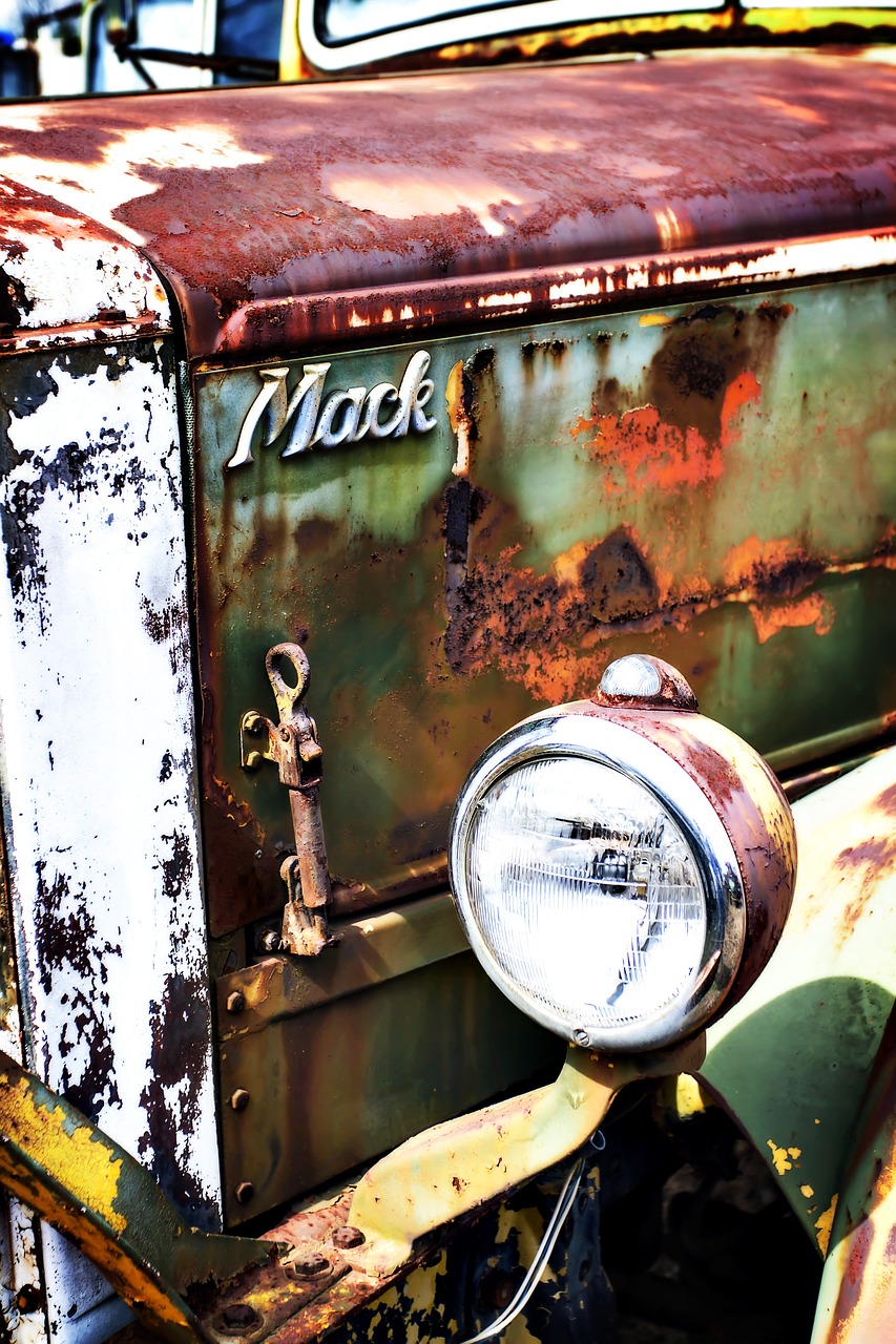color old truck rusty free photo