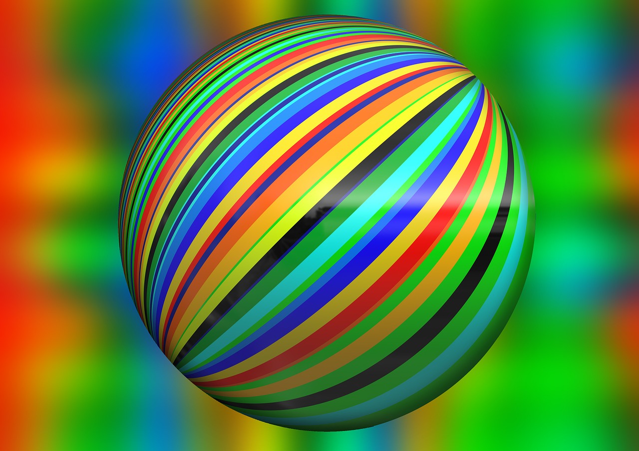 color ball about free photo