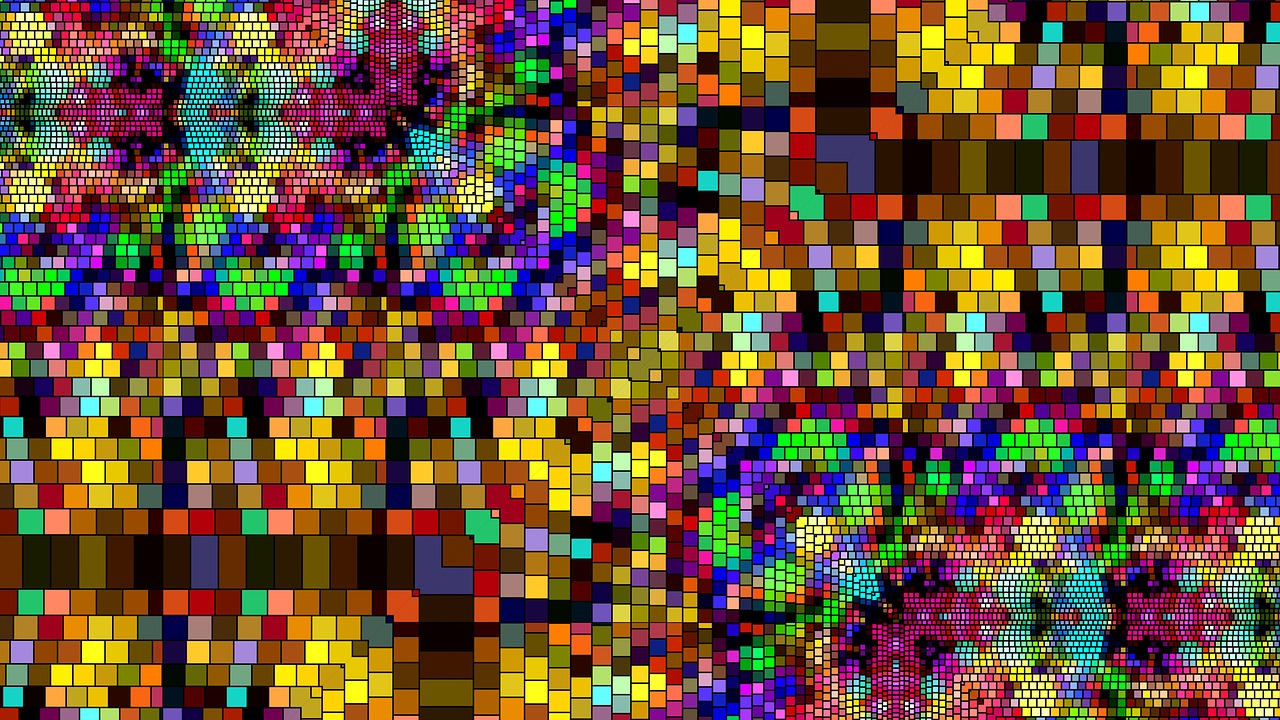 color mosaic background free photo