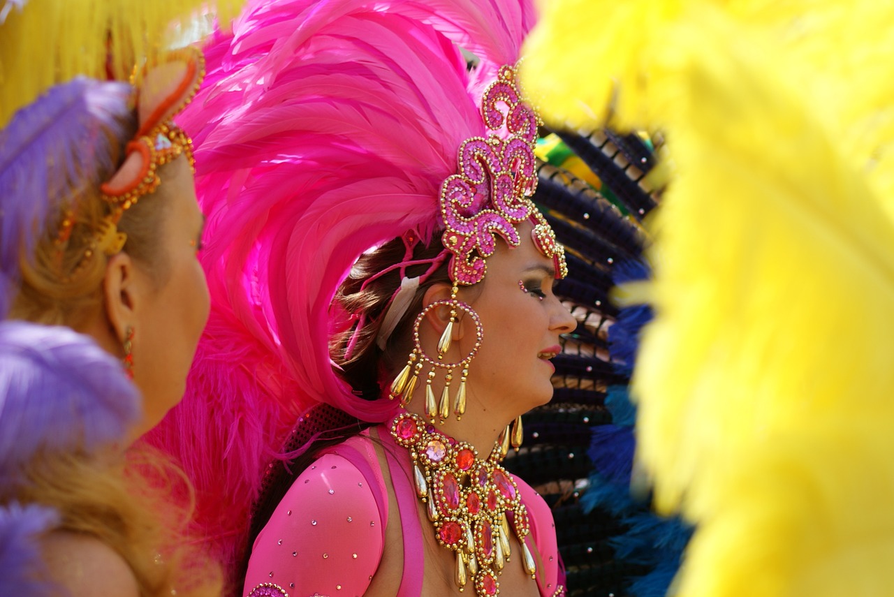color carnival colorful free photo
