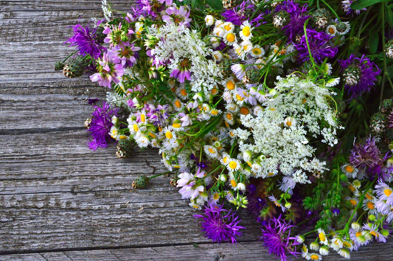 color  bouquet  summer flowers free photo