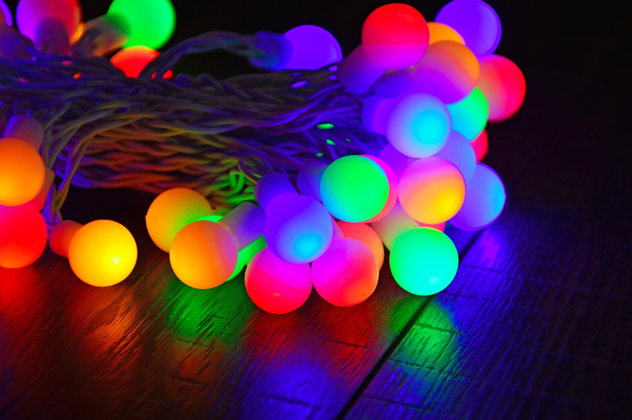 color  lights  lamps free photo