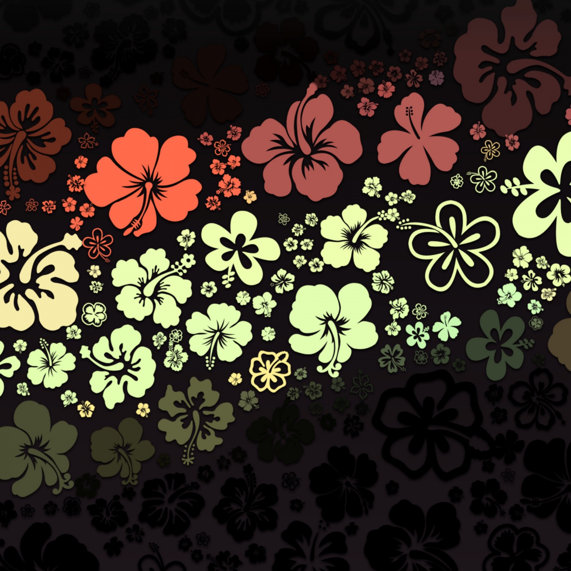 wallpaper flowers drawing free photo