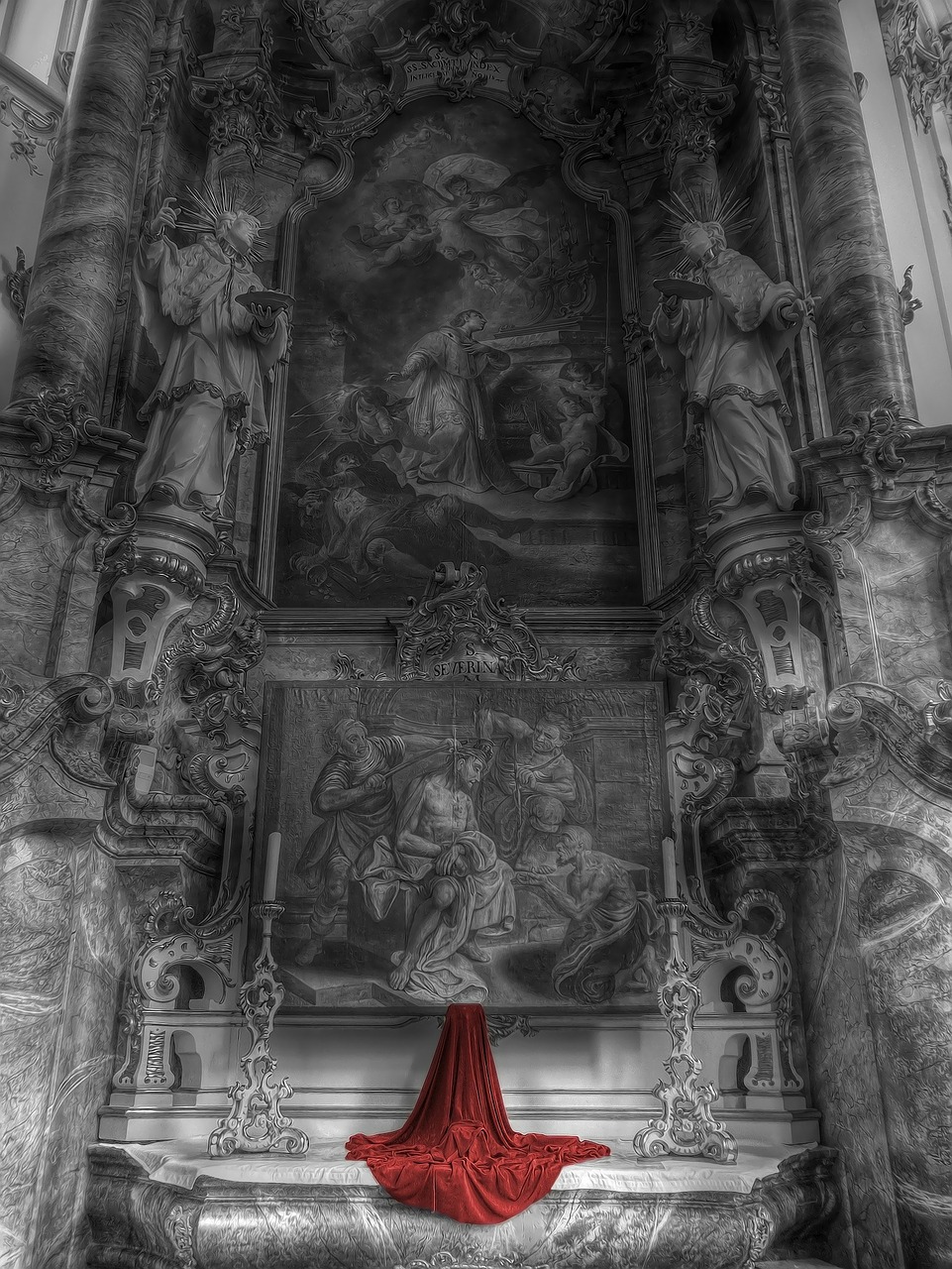 color key hdr altar free photo