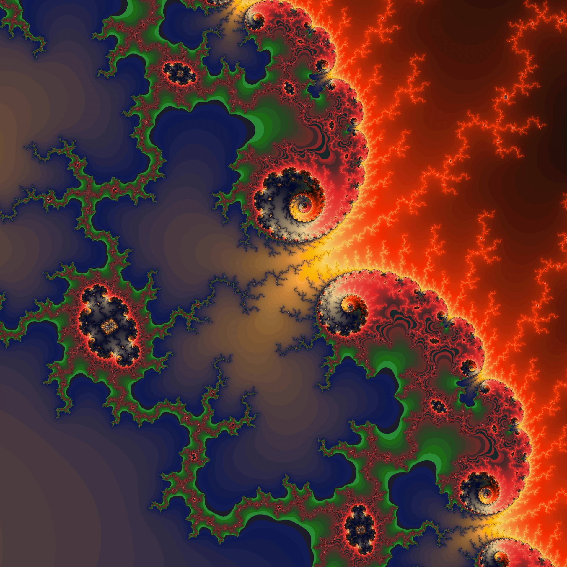 mandelbrot abstract artwork free photo