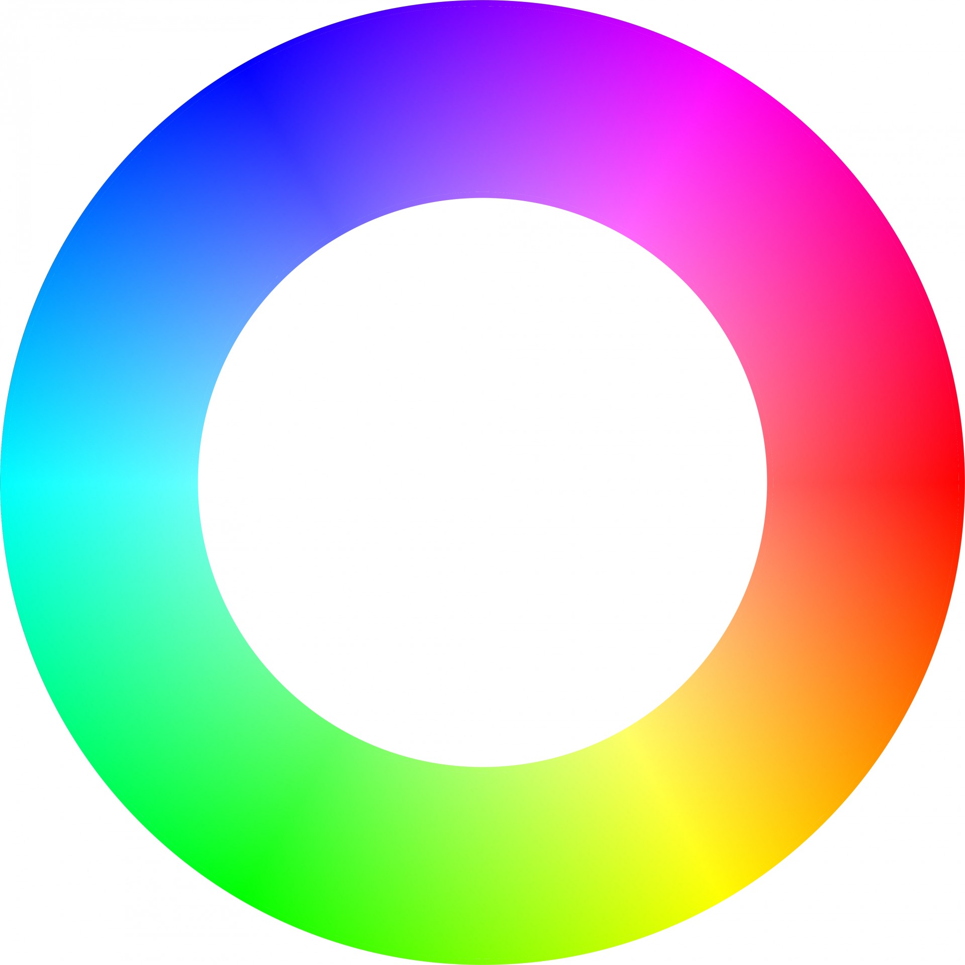 Цветные круги на прозрачном фоне