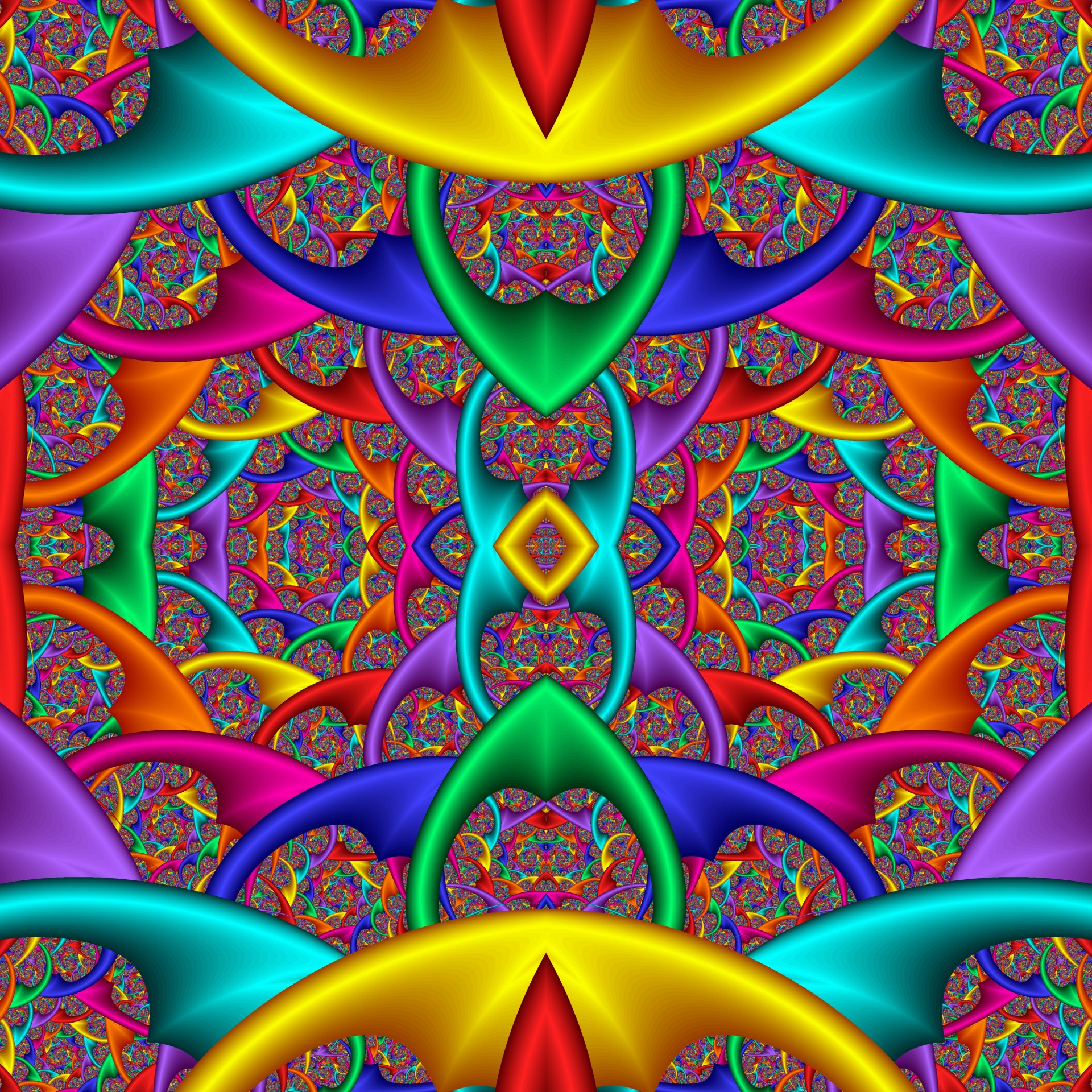 symmetric color spiral free photo