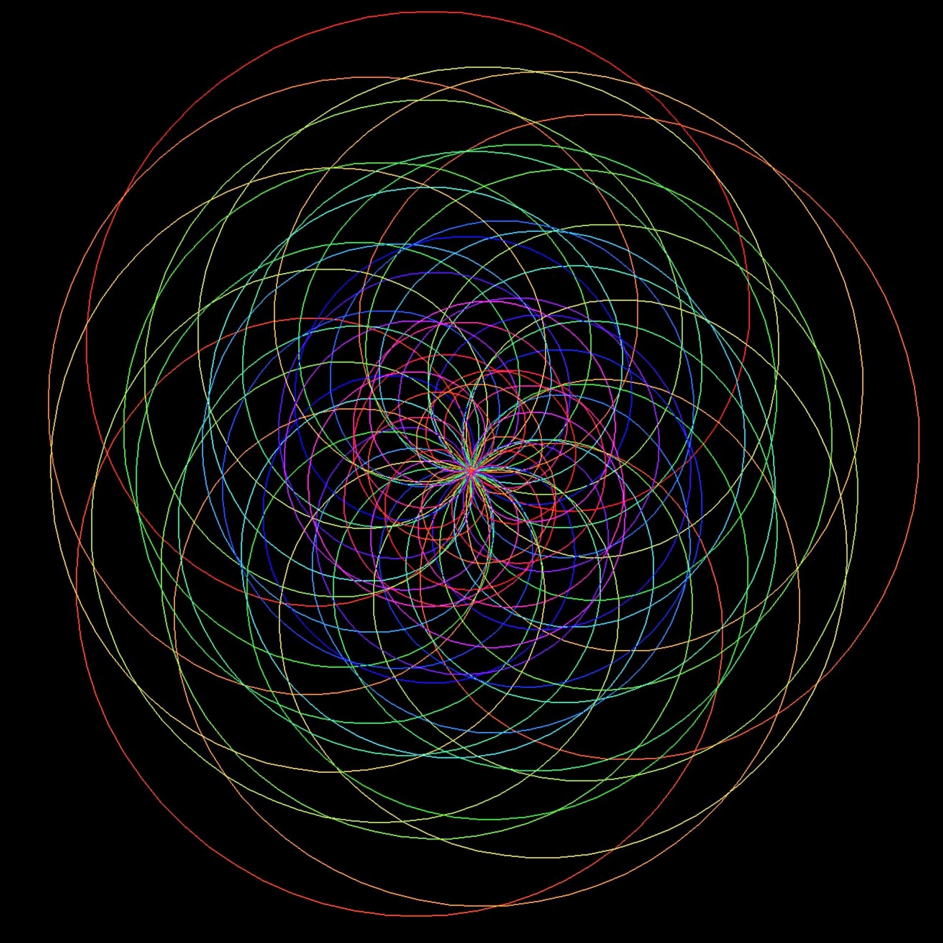 spirograph drawing color free photo