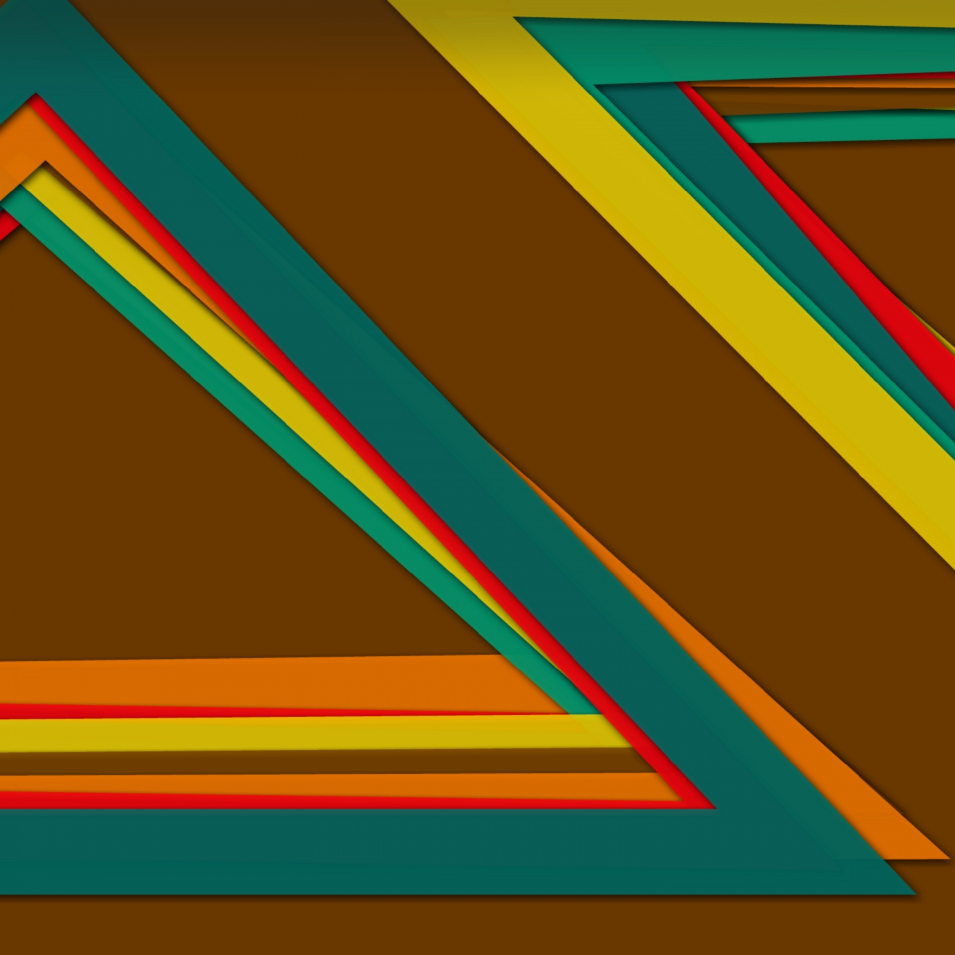 color triangles brown free photo