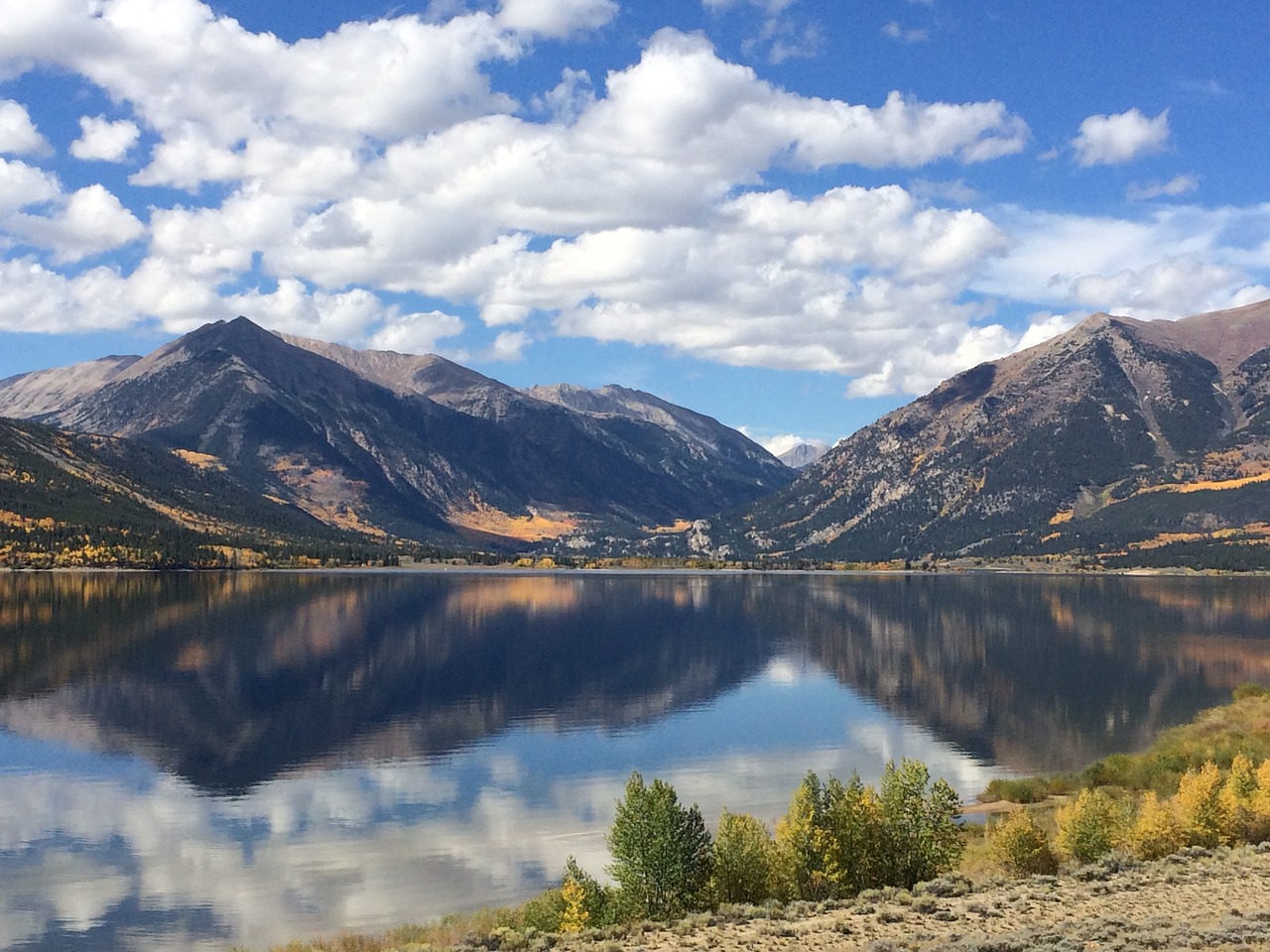 colorado fall lake free photo