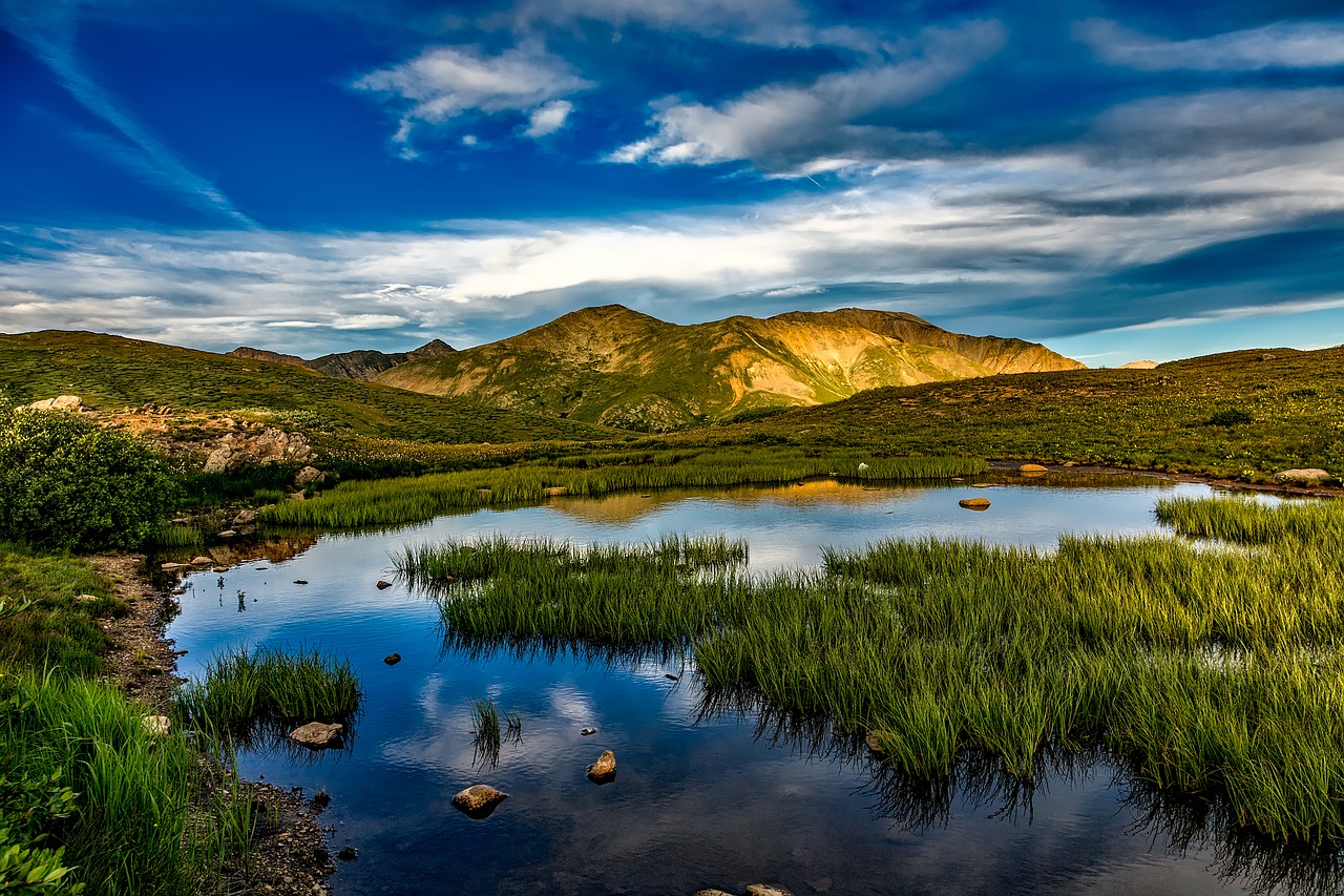 colorado pond water free photo