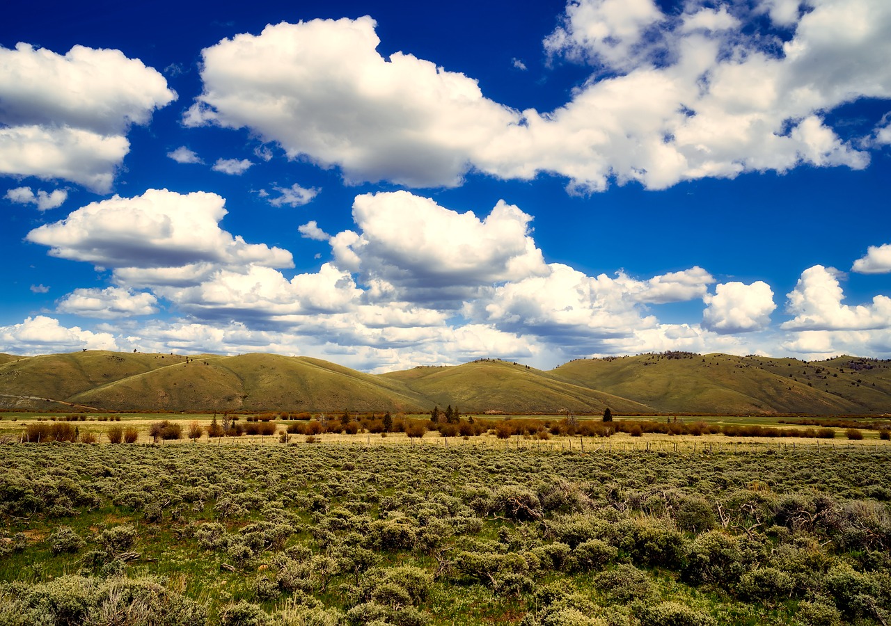 colorado hills sky free photo