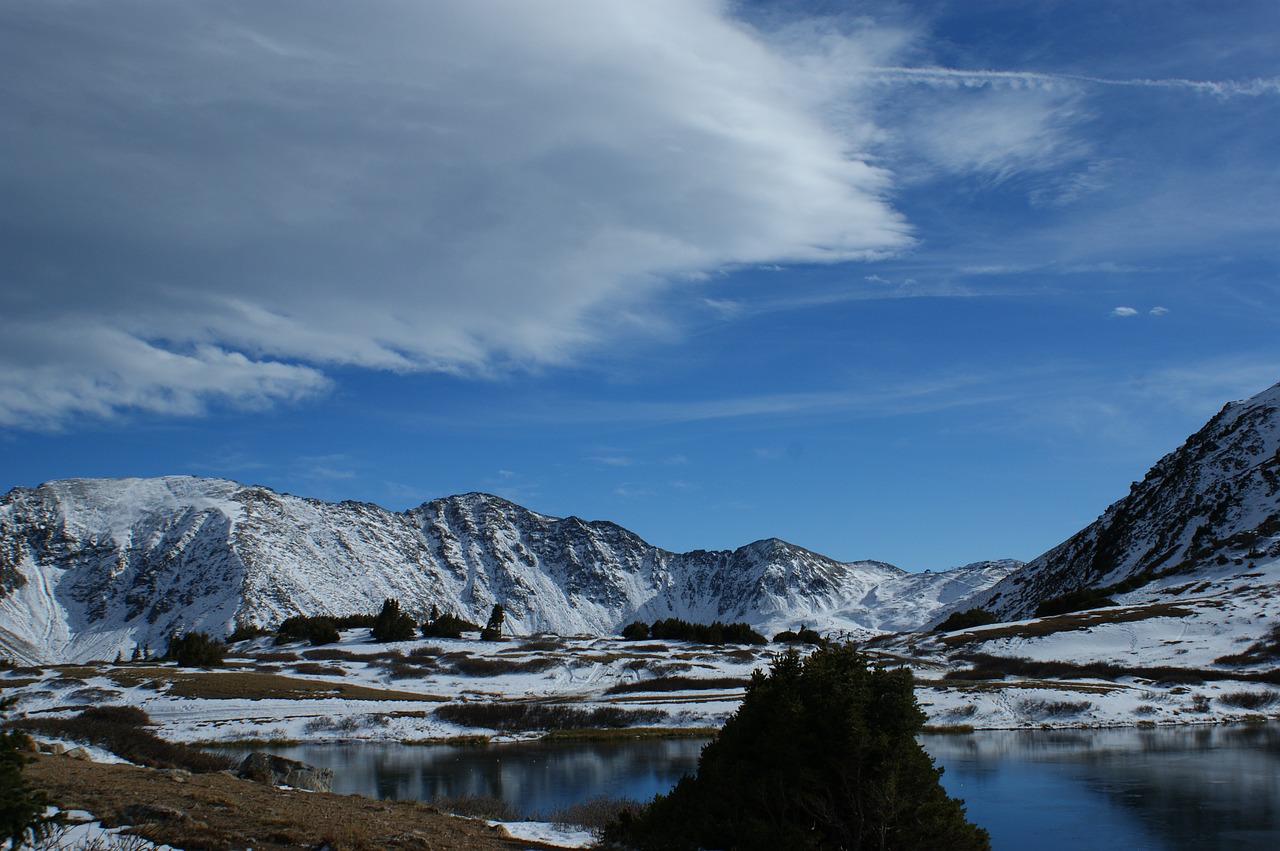 colorado blue white free photo