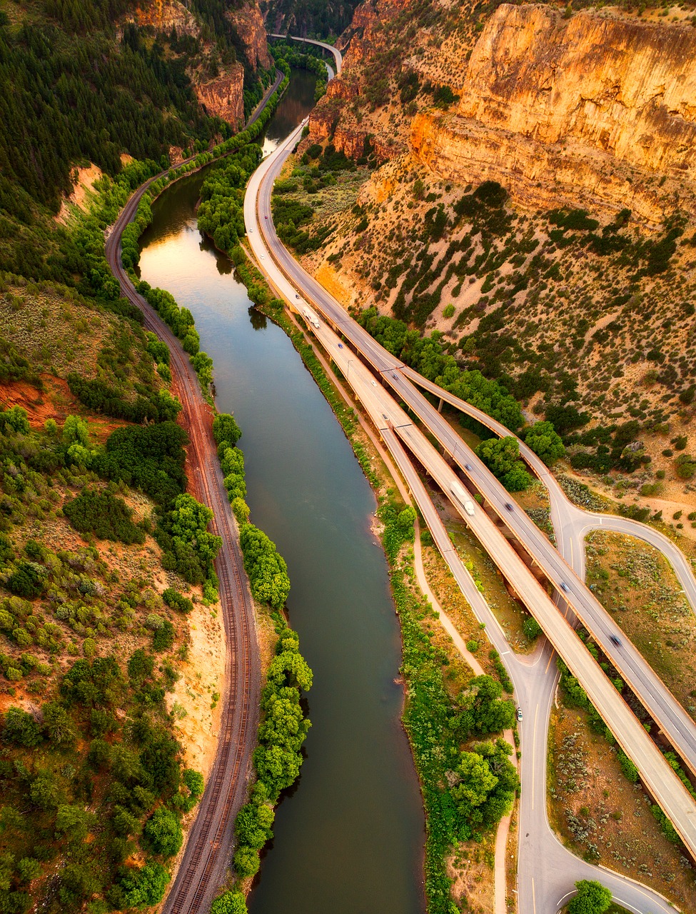 colorado mountains aerial view free photo