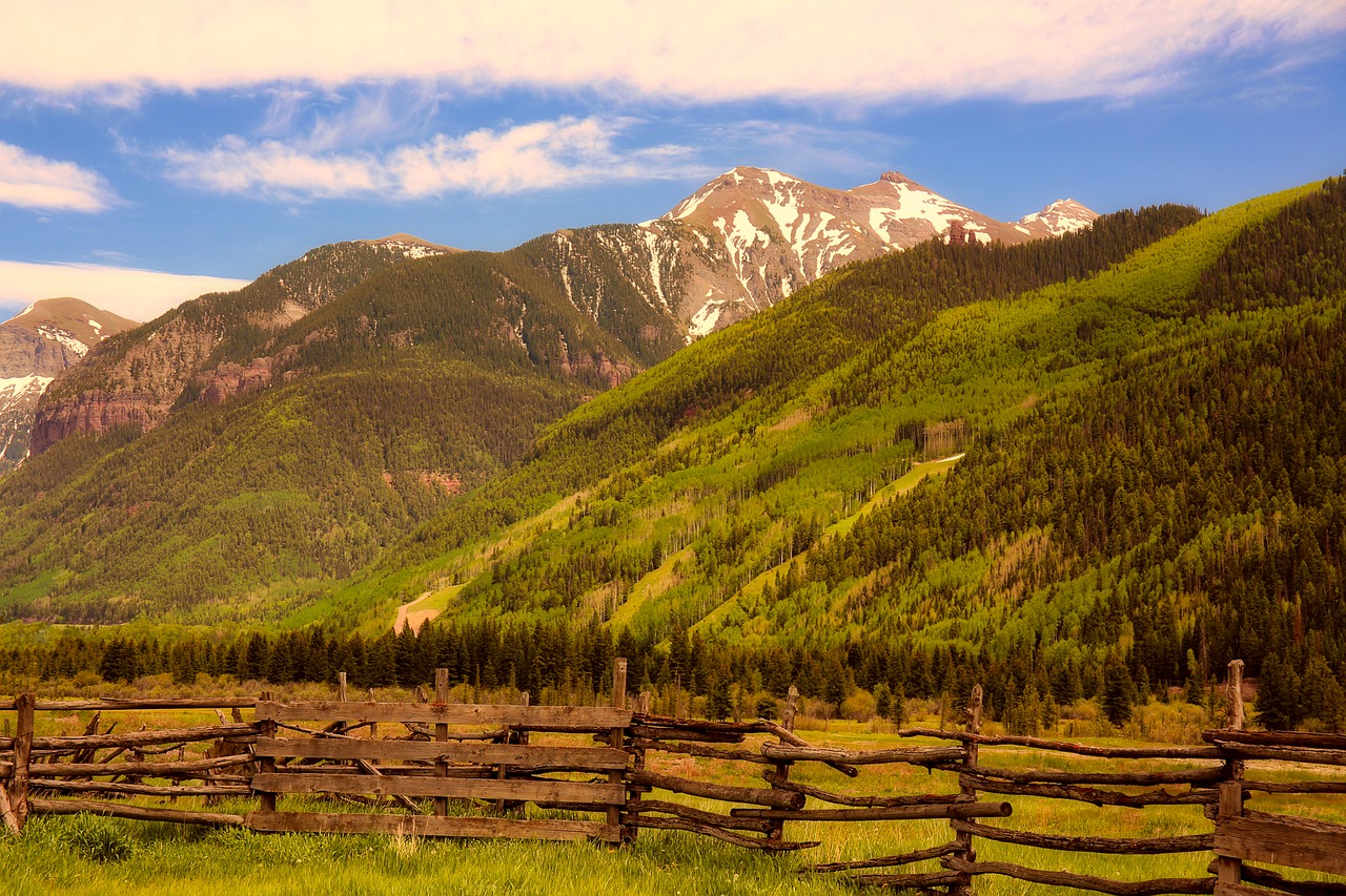 colorado landscape mountains free photo