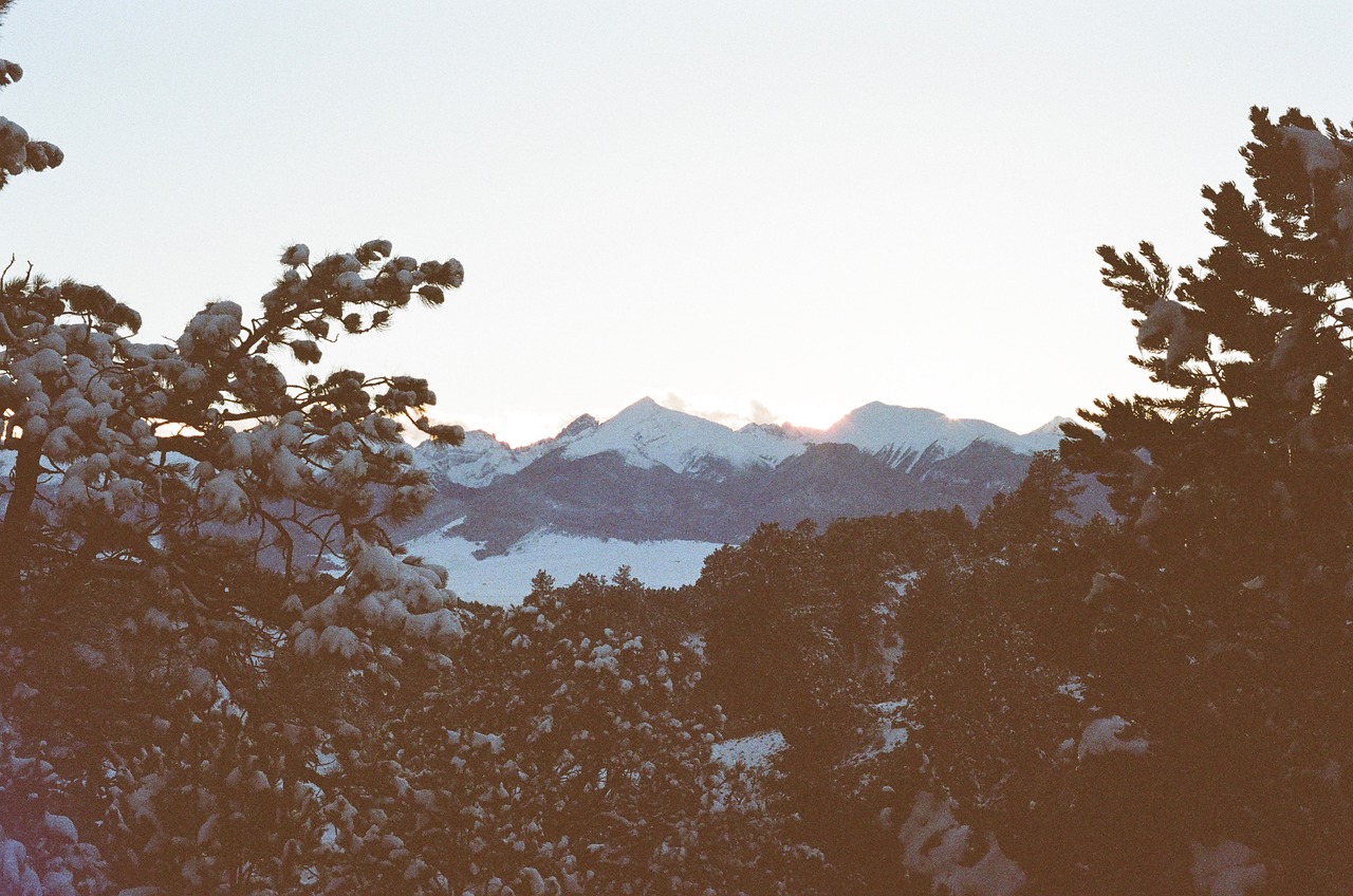 colorado mountains peaks free photo