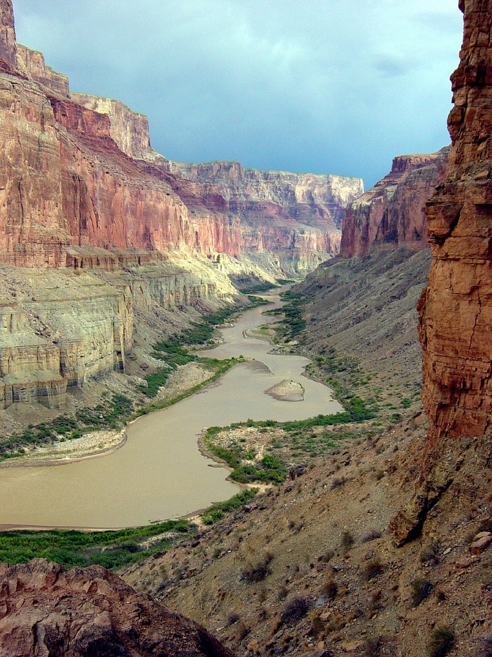 colorado river grand canyon landscape free photo
