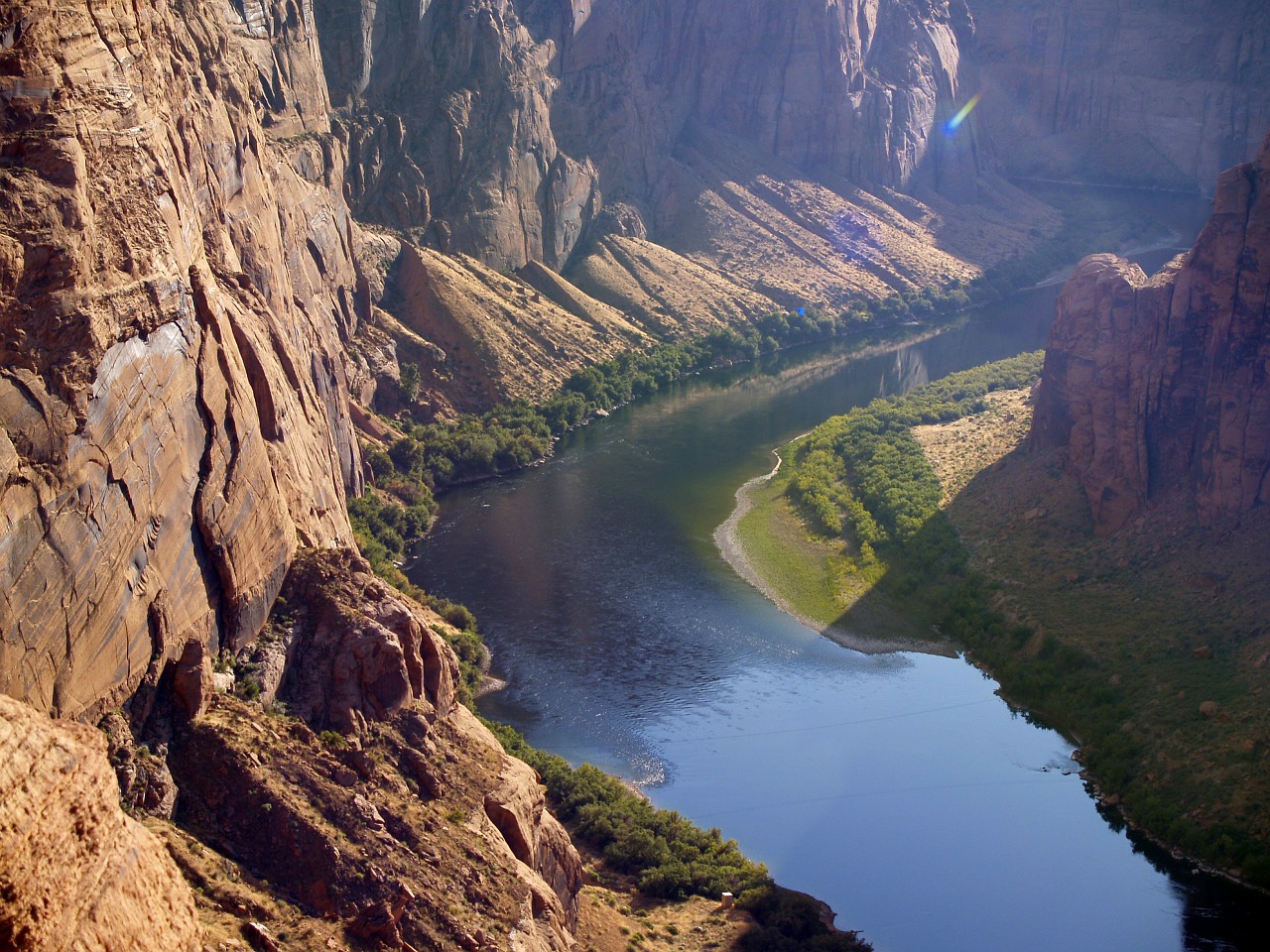 colorado river glen canyon page free photo