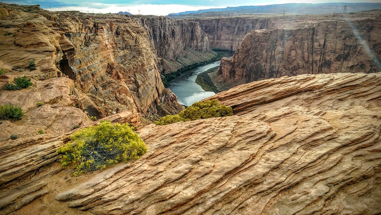 colorado river marble canyon arizona free photo