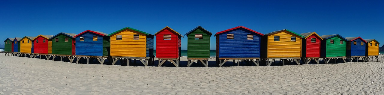 colored  houses  colorful free photo