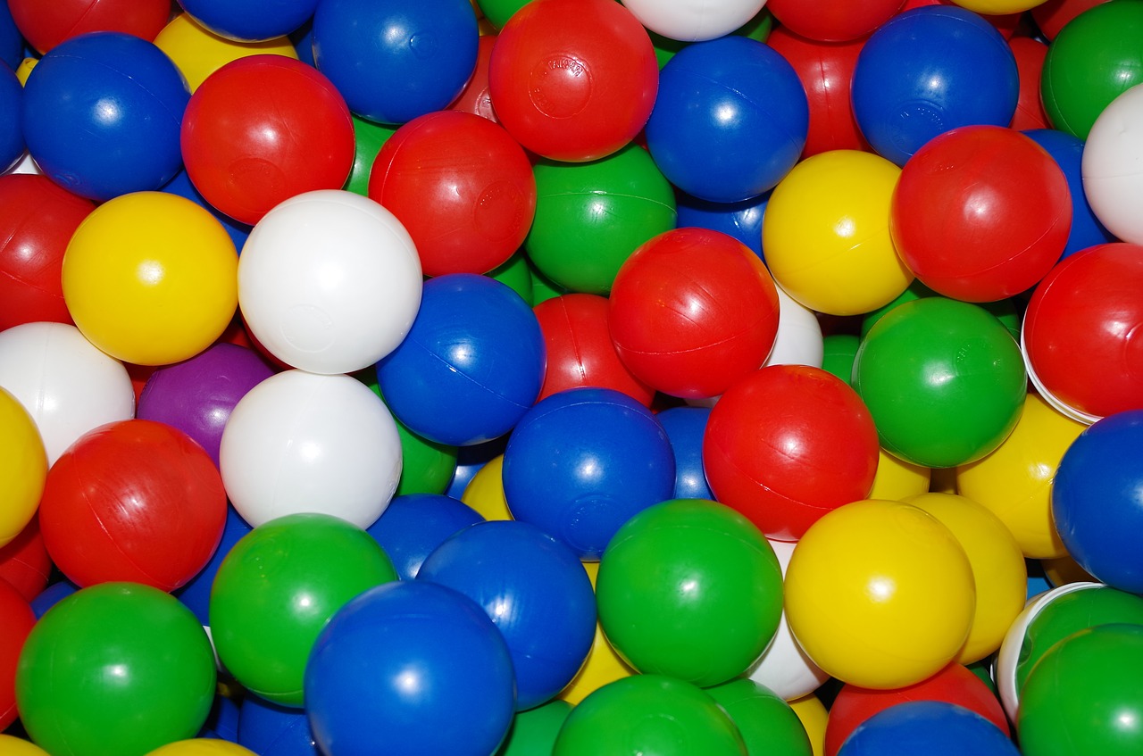 colored balls balls play ground free photo