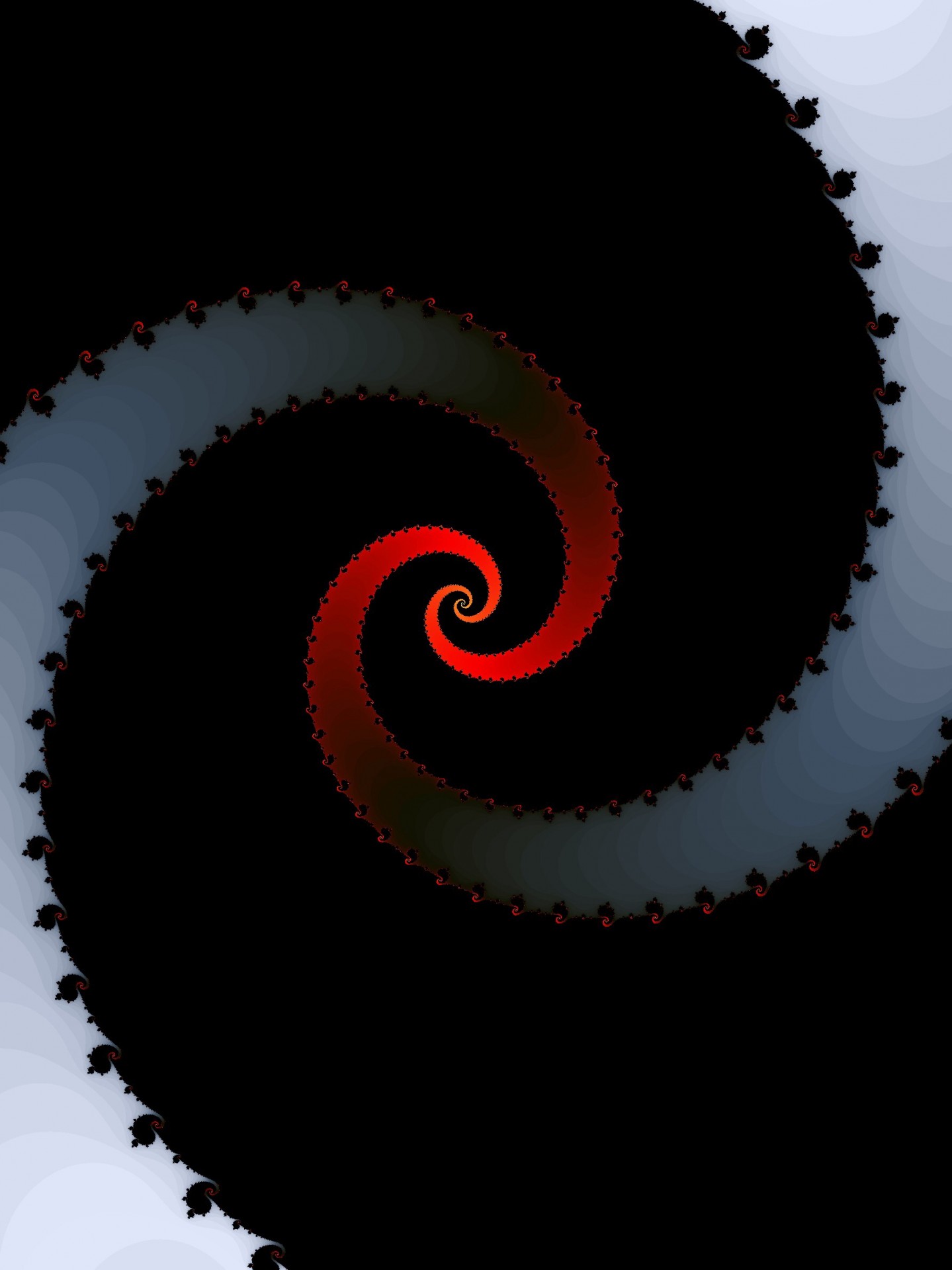 spiral fractal helix free photo