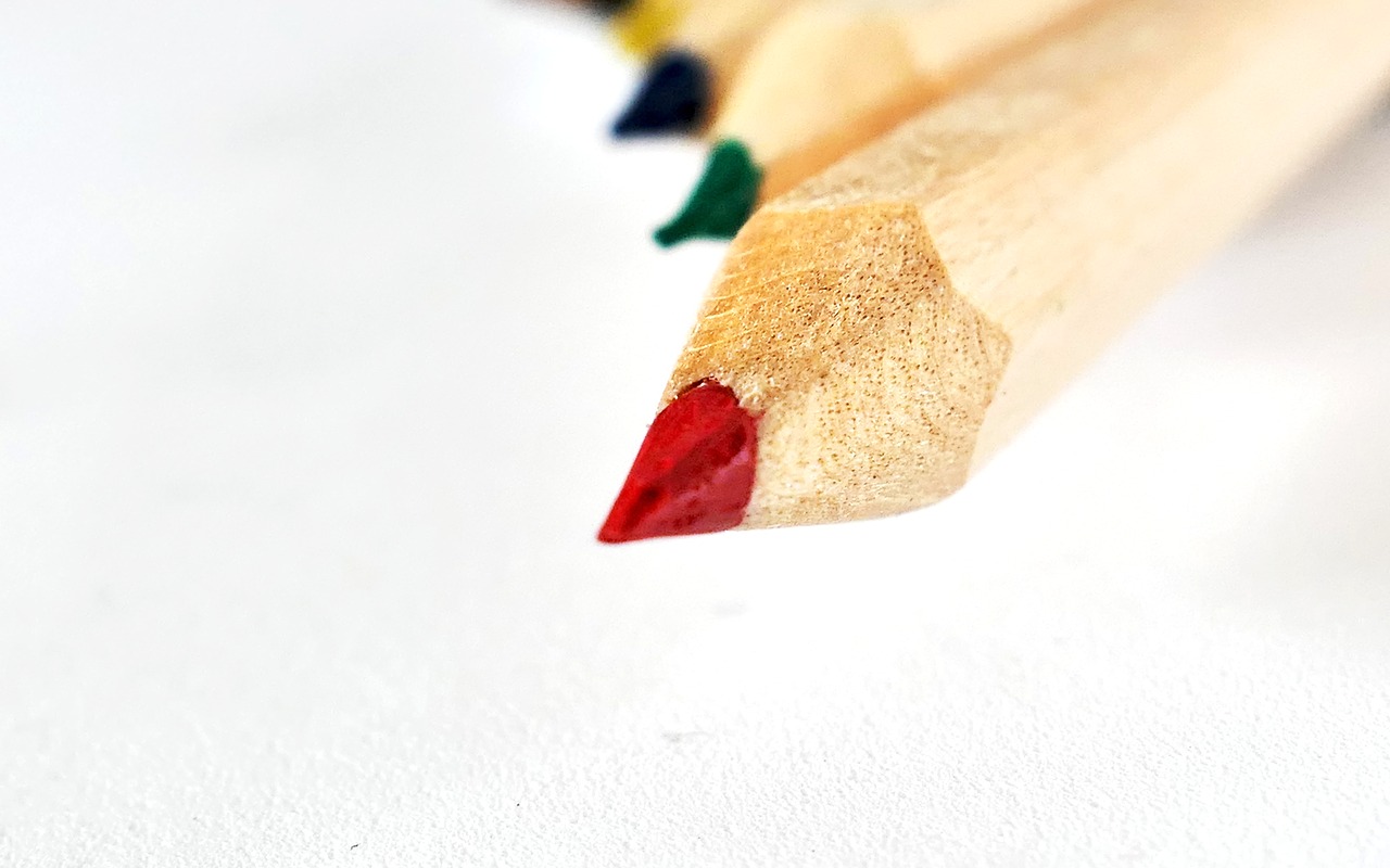 colored pencil paint draw free photo
