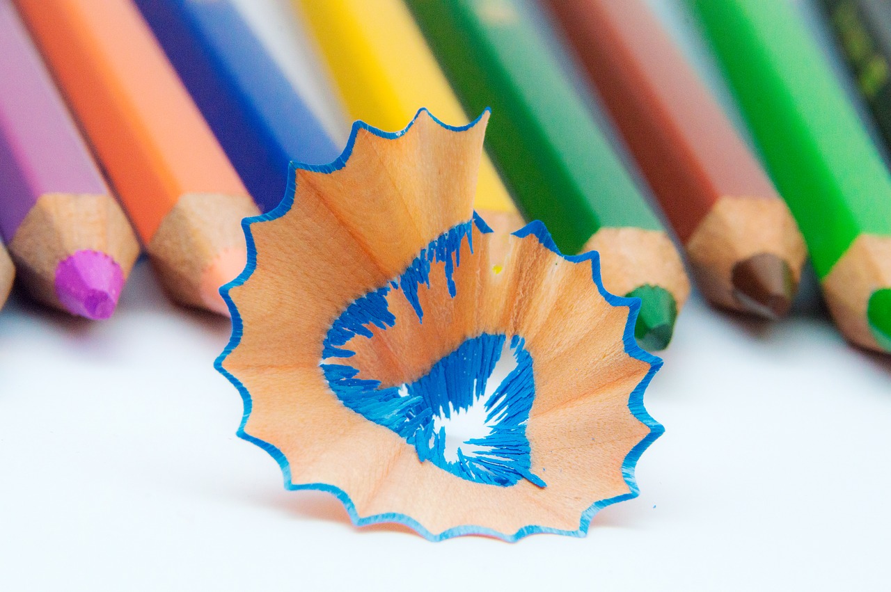 colored pencils colorful different colored crayons free photo