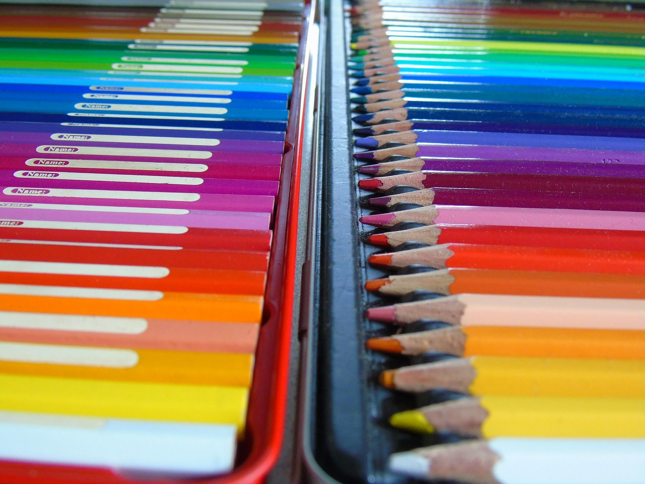 colored pencils pens watercolor pencils free photo