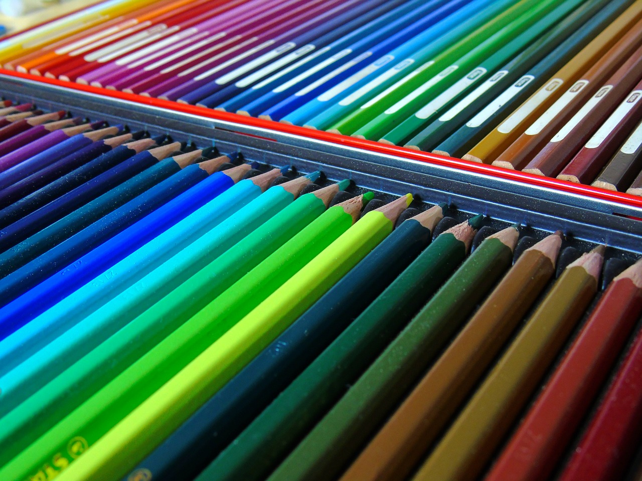 colored pencils pens watercolor pencils free photo