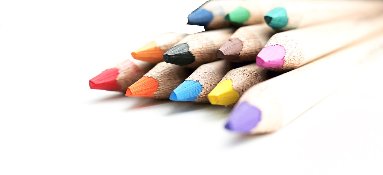 colored pencils pens crayons free photo