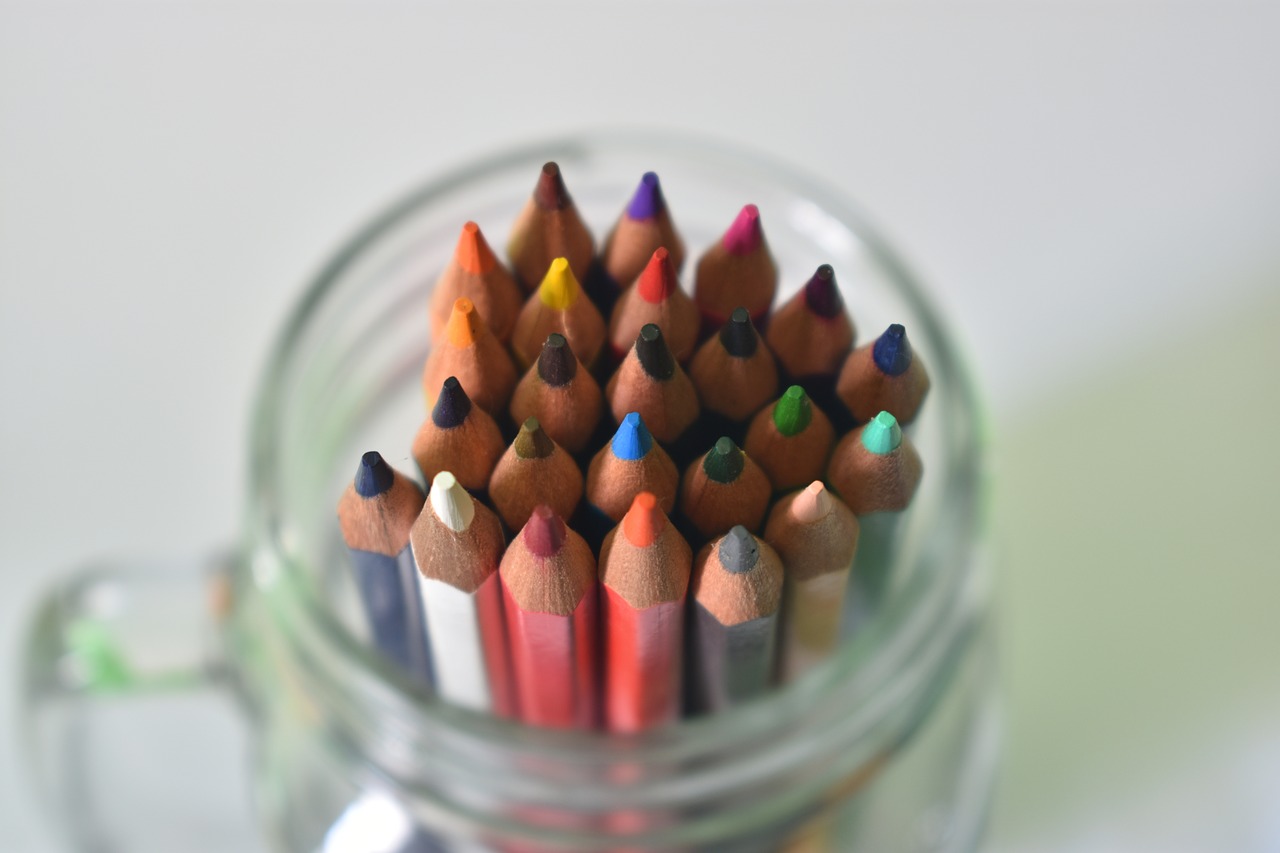 colored pencils pencils colored free photo
