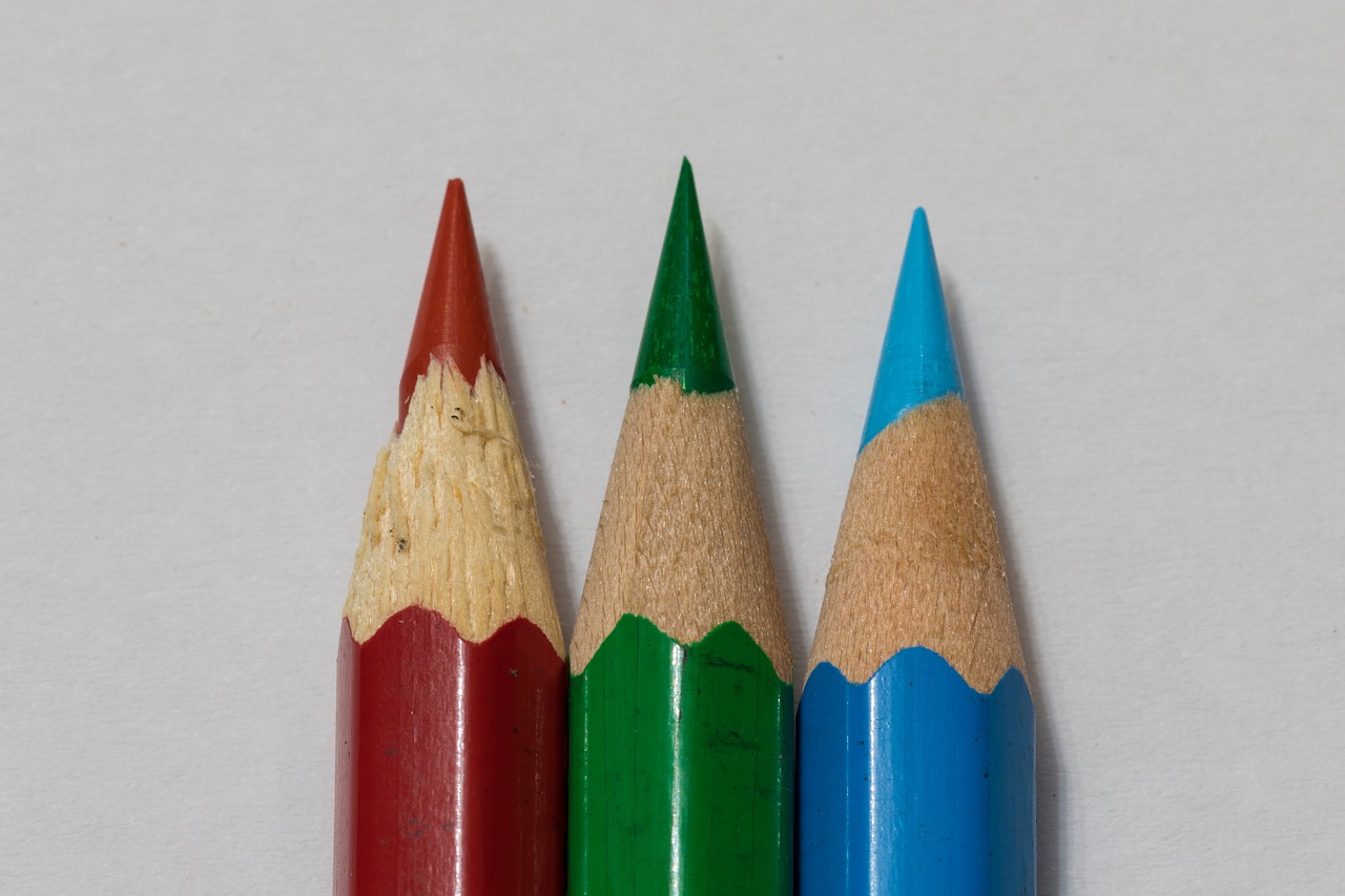 colored pencils  colorful  school free photo