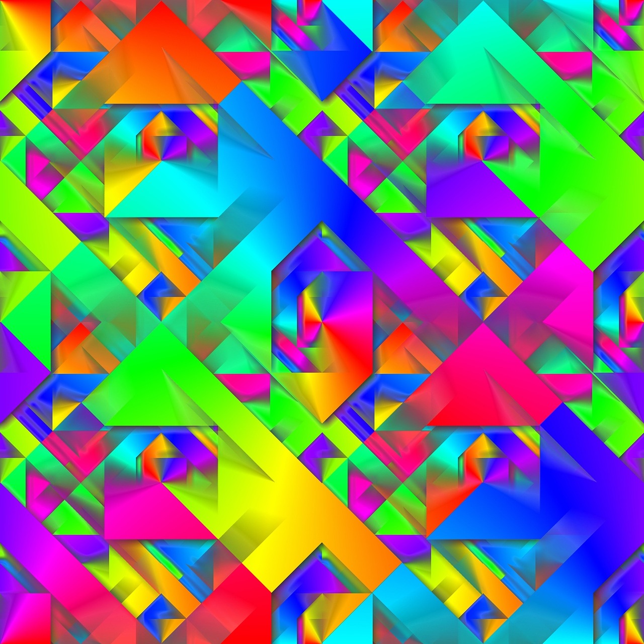 colorful pattern tile free photo