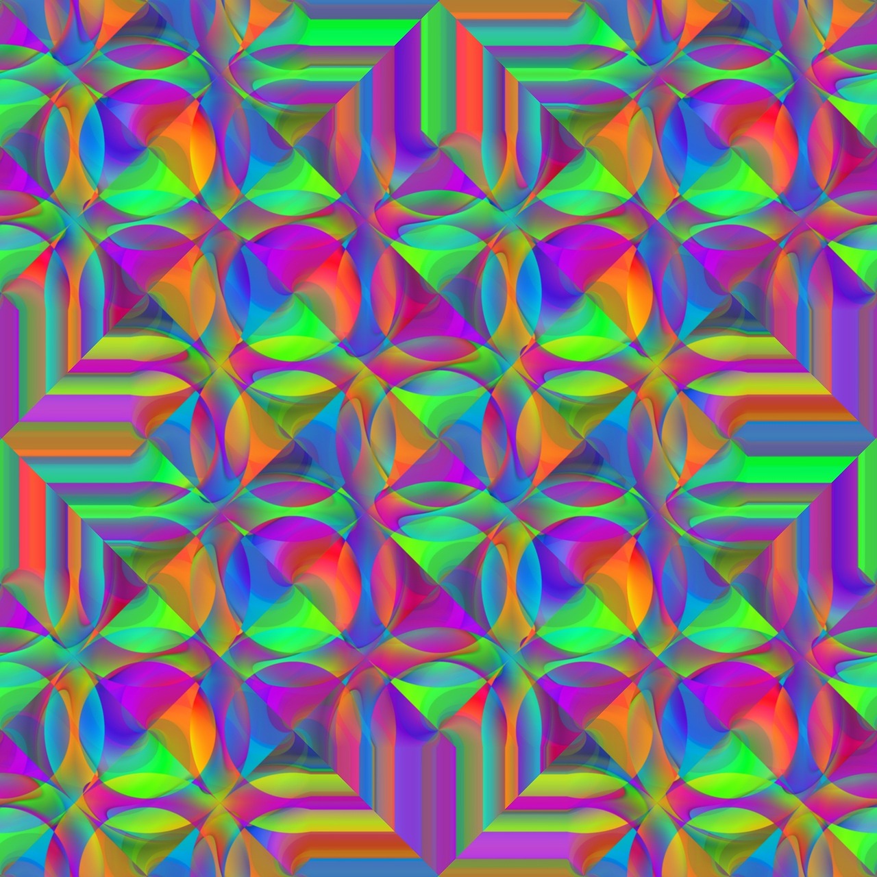 colorful abstract tile free photo