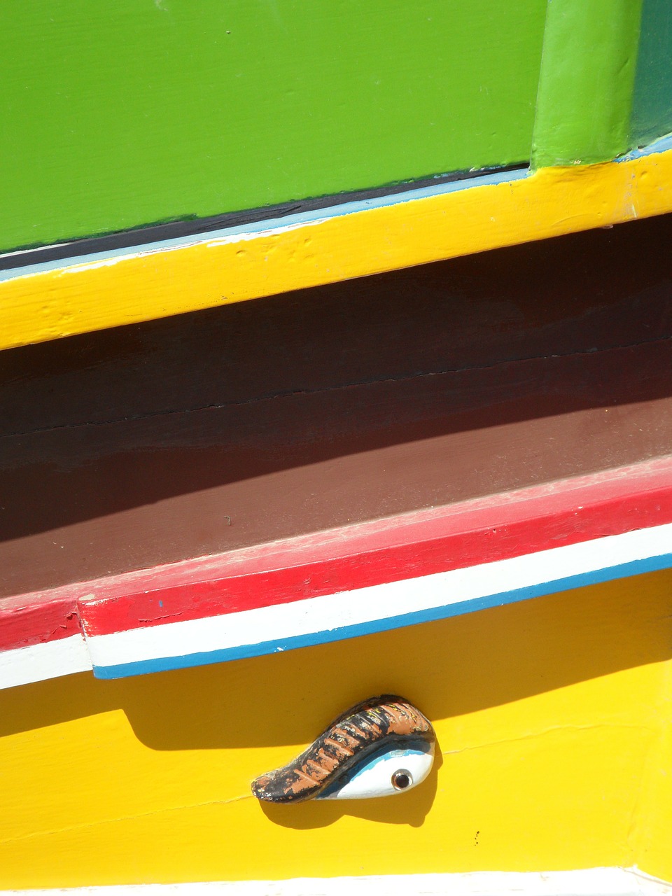 colorful wooden boat fishing boat free photo