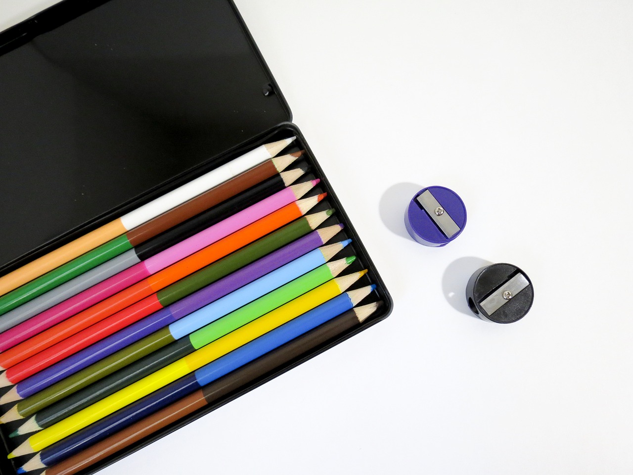 colorful colored pencils creativity free photo