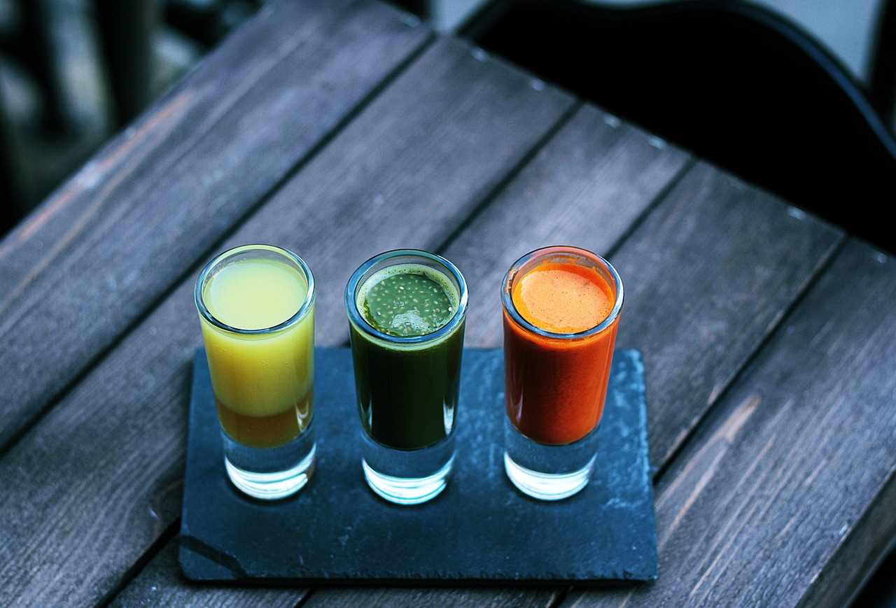 colorful drinks beverage free photo