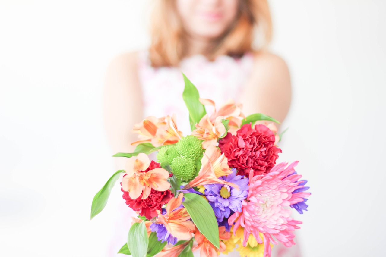 colorful flower bouquet free photo