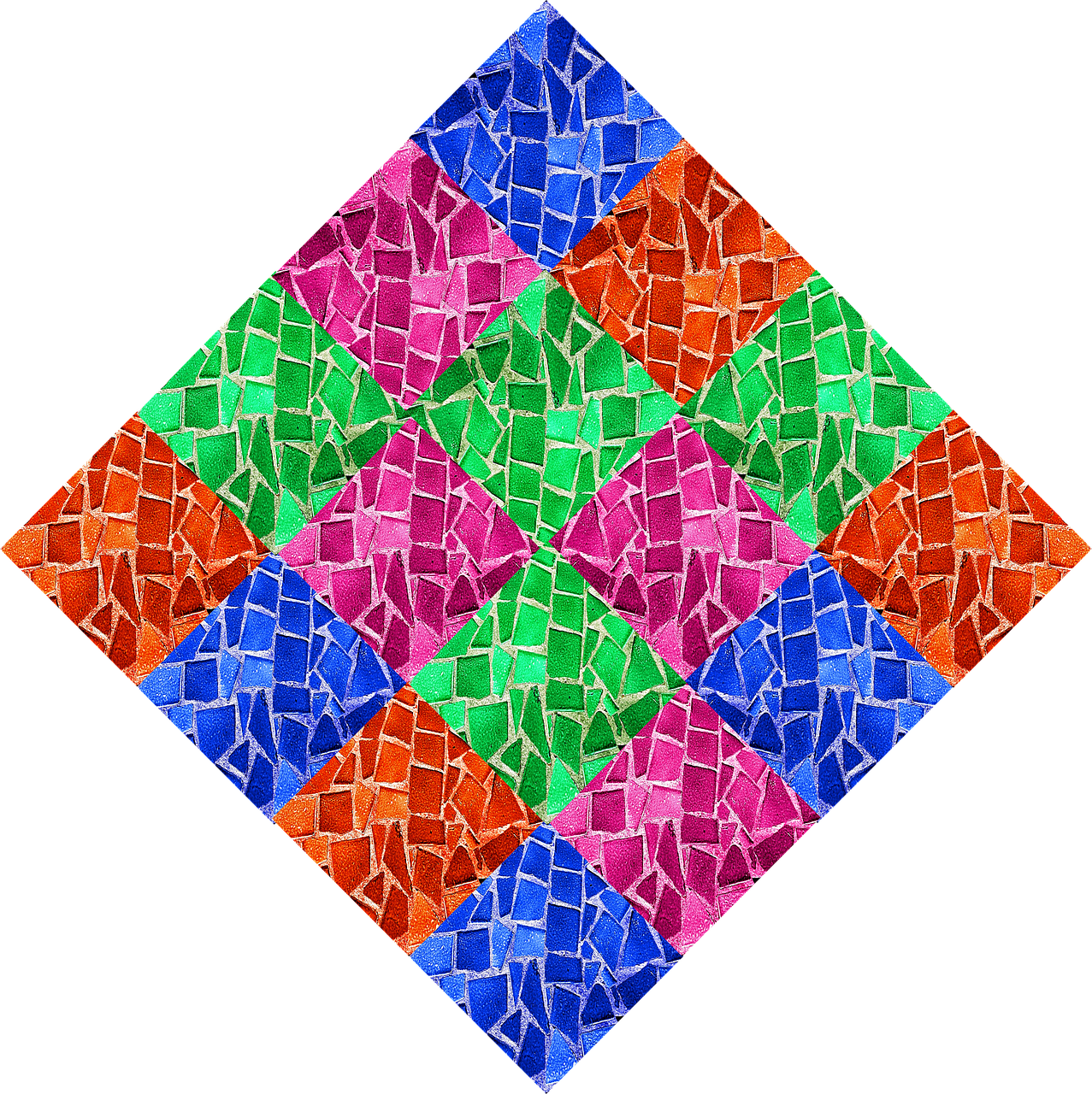 colorful tile mosaic free photo