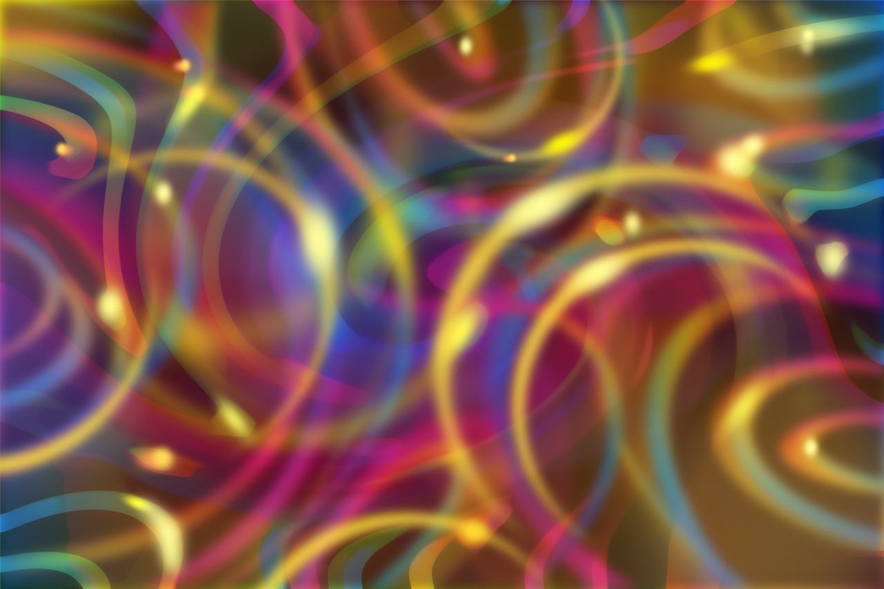 colorful background abstract background rings free photo