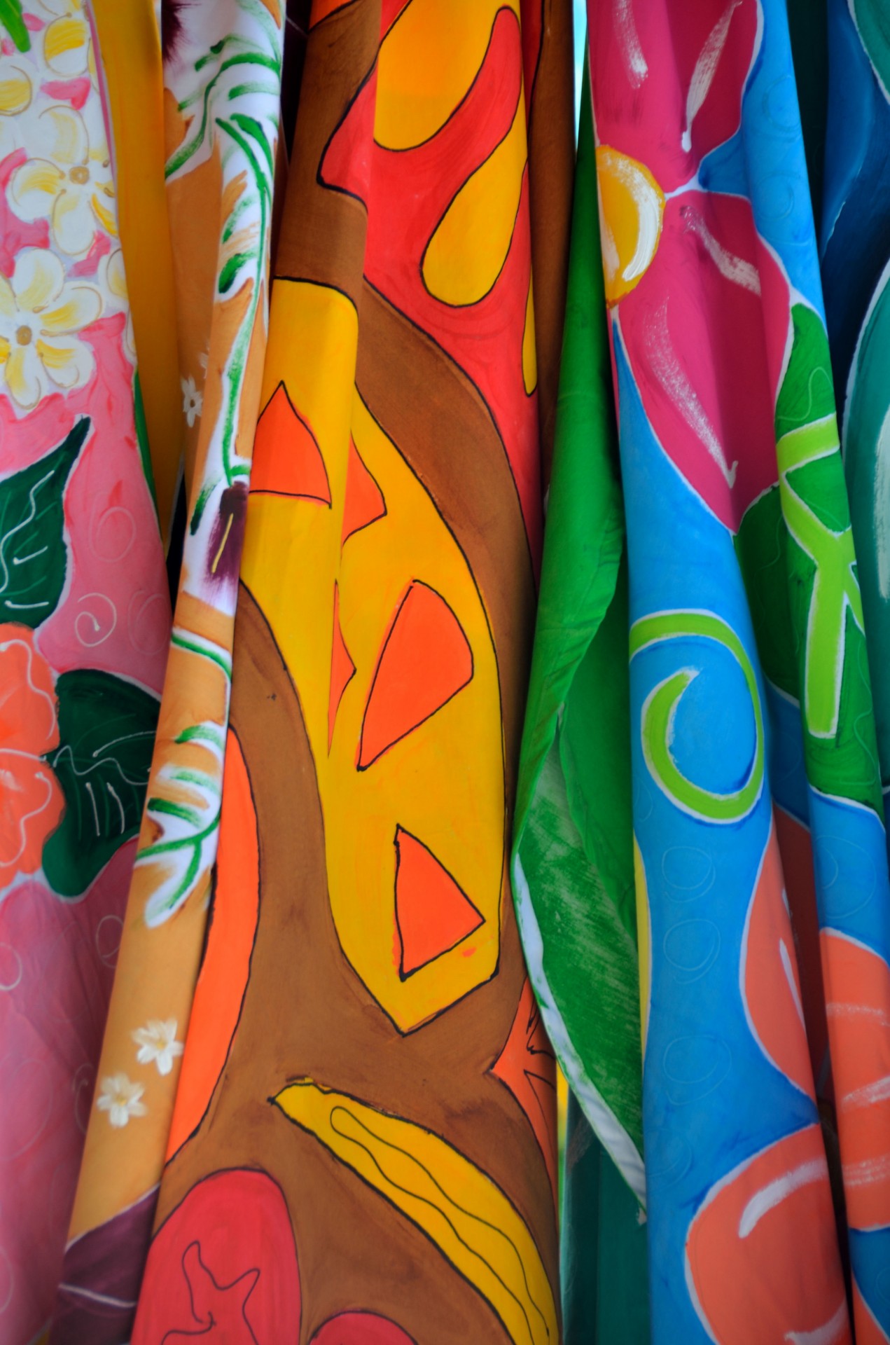 colorful beach towels free photo