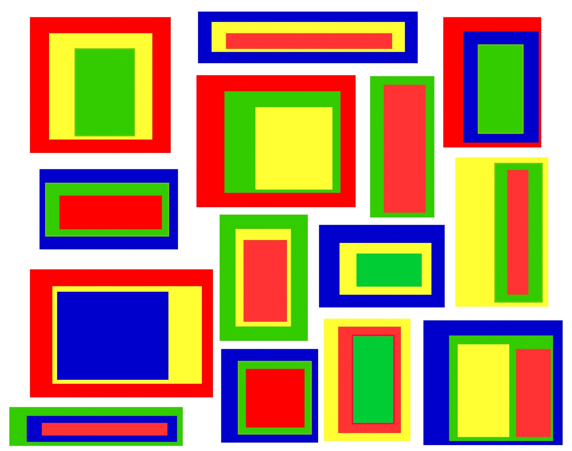 colorful block squares free photo