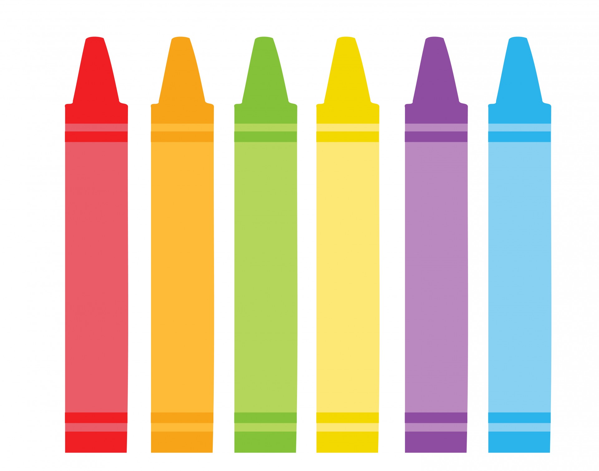 crayons wax crayons colorful free photo