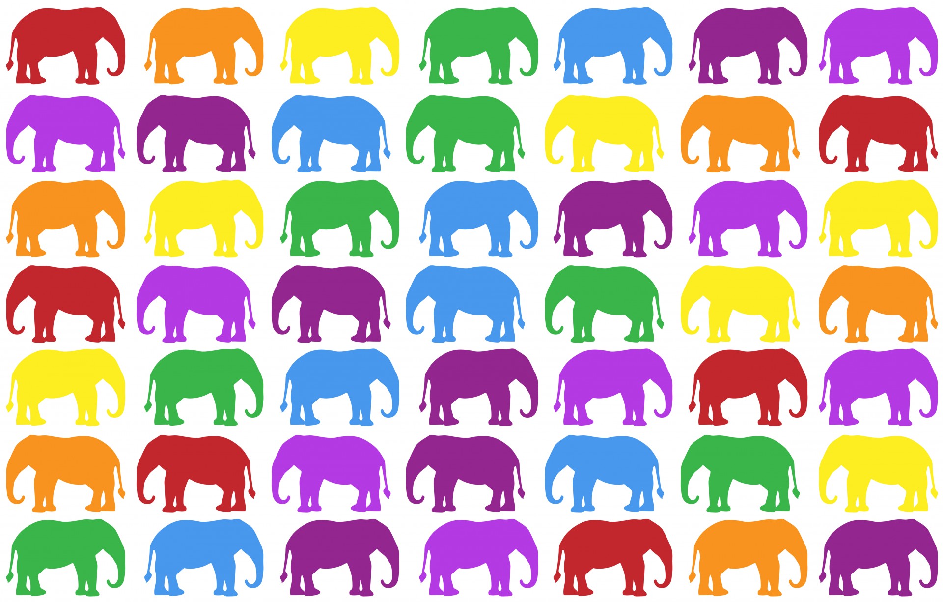 elephant elephants colorful free photo