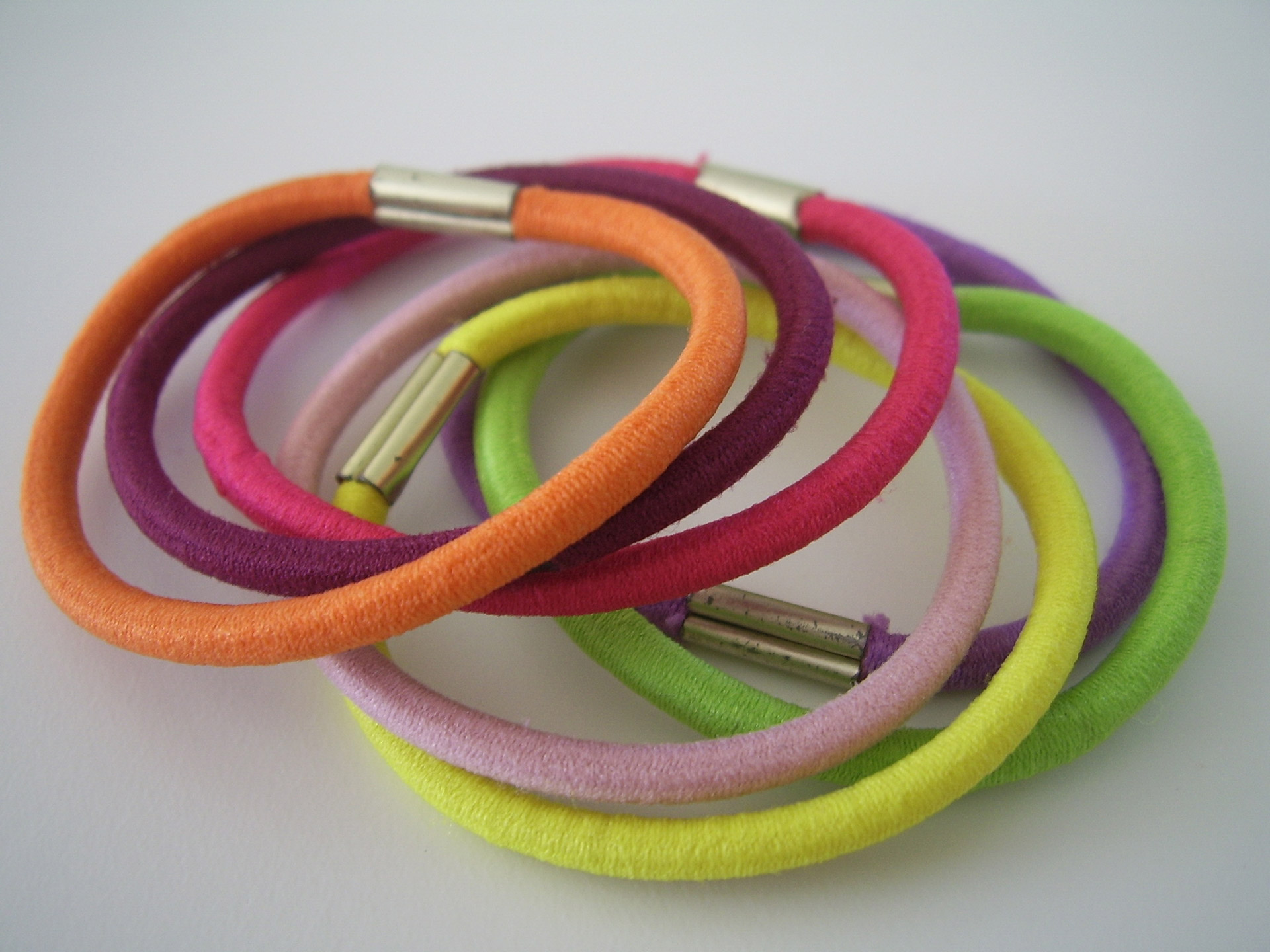 colorful hair bands free photo