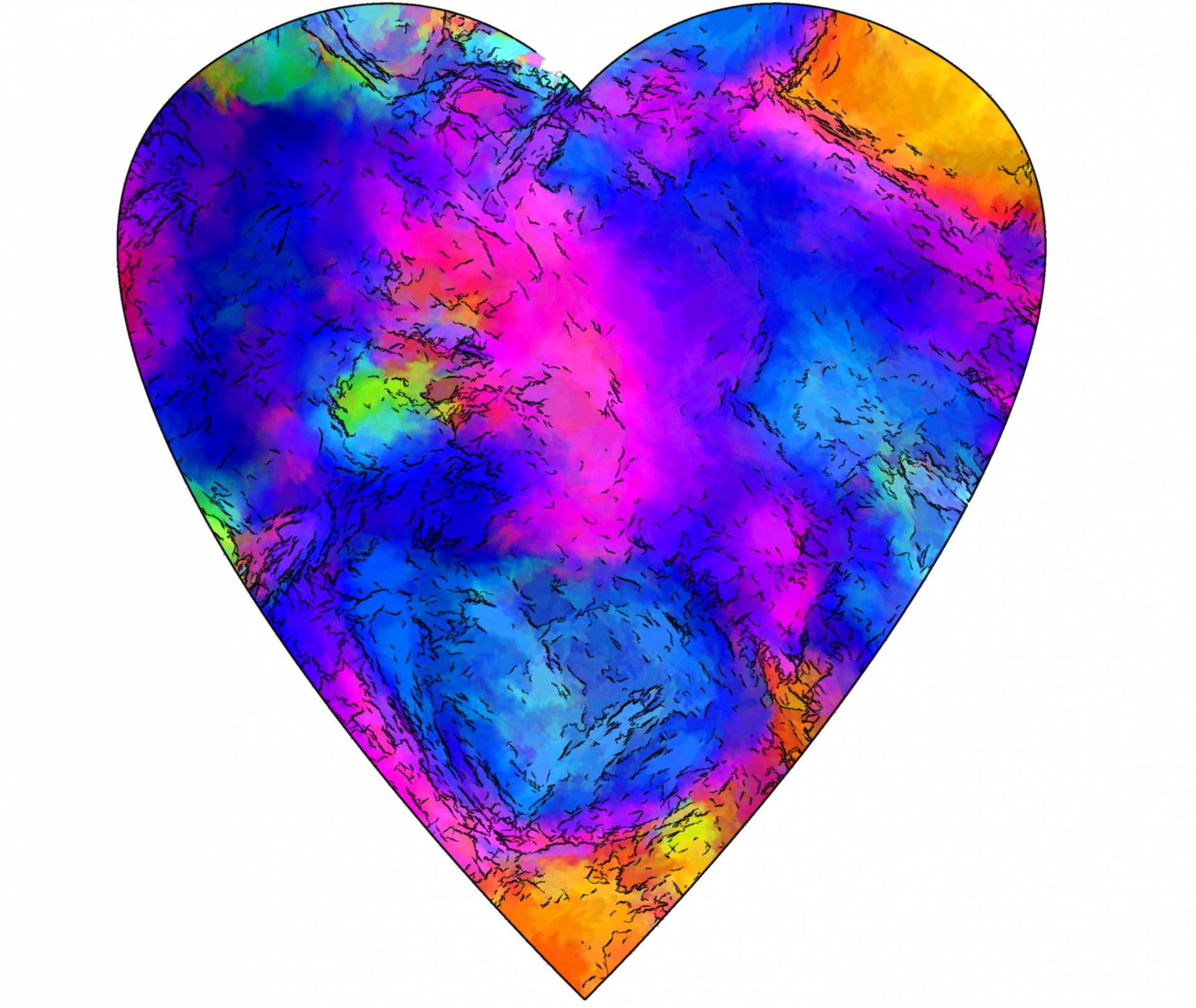 heart hearts texture free photo