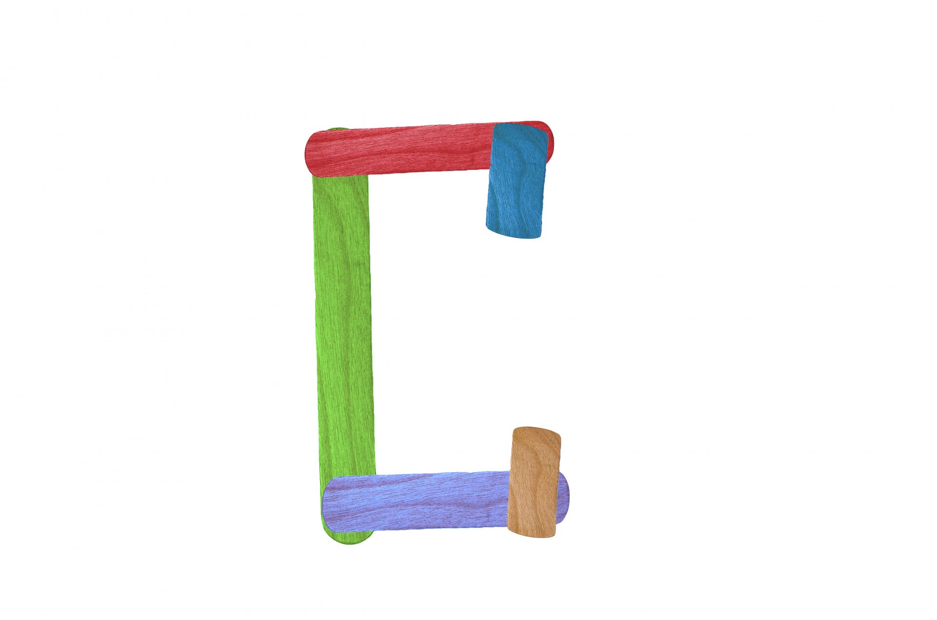 letter wood stick free photo